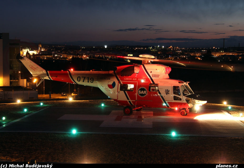 20let provozu záchranářských vrtulníků Sokol u LZS Plzeň-Líně